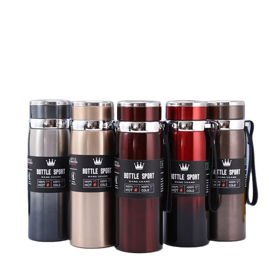Insulated Sports Water Bottle | Hot & Cold Stainless Steel Vacuum Flask
