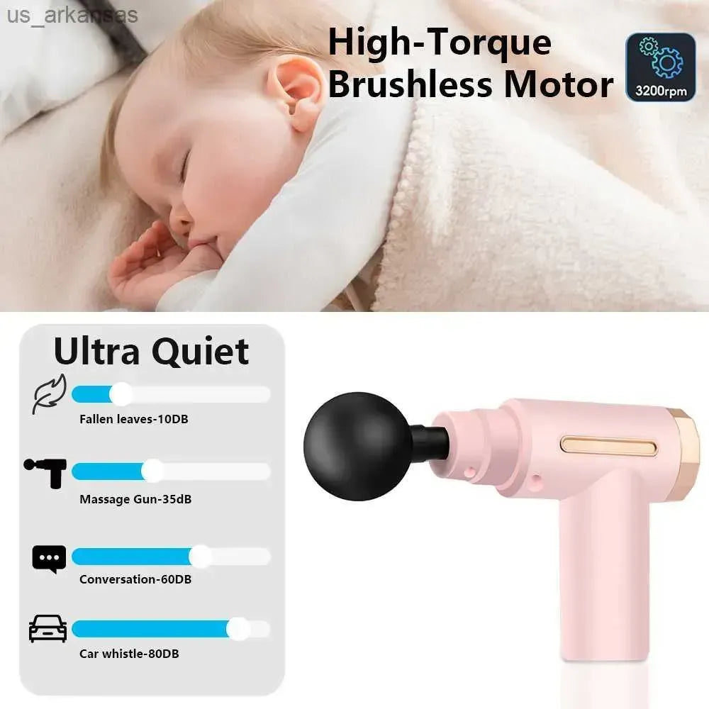 🔥 MusclePro 4-in-1 Deep Tissue Massage Gun