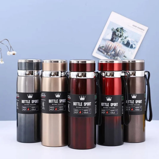 Insulated Sports Water Bottle | Hot & Cold Stainless Steel Vacuum Flask