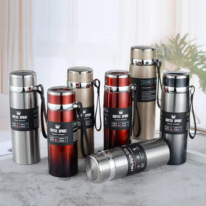Insulated Sports Water Bottle | Hot & Cold Stainless Steel Vacuum Flask