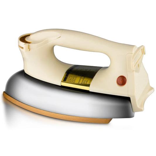 Electric Dry Iron | Non-Stick Soleplate Iron for Fast & Easy Clothes Ironing