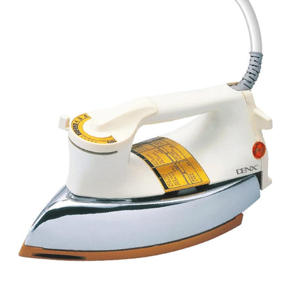 Electric Dry Iron | Non-Stick Soleplate Iron for Fast & Easy Clothes Ironing