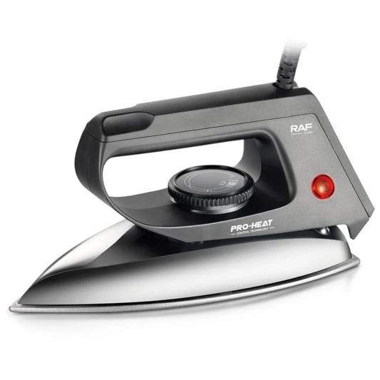 RAF Dry Iron | Non-Stick Electric Clothes Iron with Adjustable Temperature