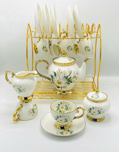 Original Ceramic Tea Set | Premium Tea Cup Set (Available in 3 Elegant Designs)