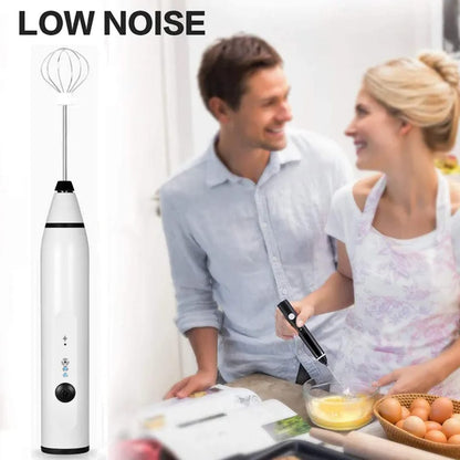 Premium 3in1 Coffee Beater | Electric Milk Frother & Coffee Mixer for Creamy Coffee