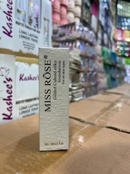 Miss Rose Makeup Foundation – Long-Lasting Full Coverage Liquid Foundation