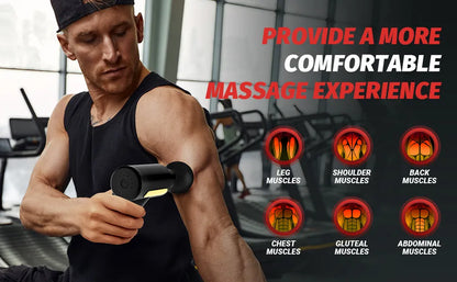 🔥 MusclePro 4-in-1 Deep Tissue Massage Gun