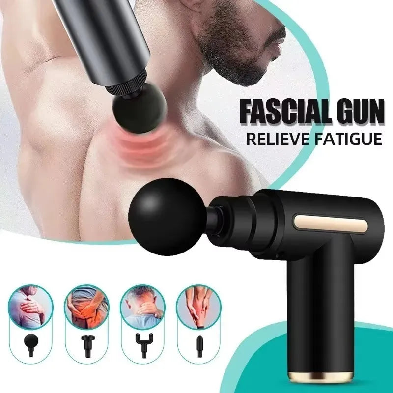 🔥 MusclePro 4-in-1 Deep Tissue Massage Gun